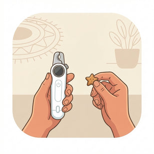 Enciende y acostúmbralo al sonido