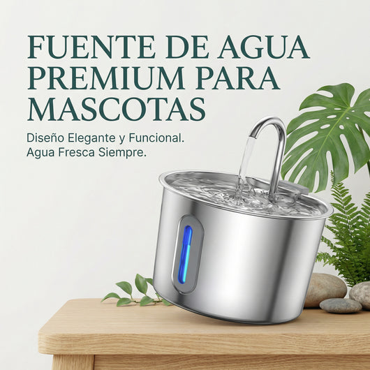 Dispensador de agua para gatos